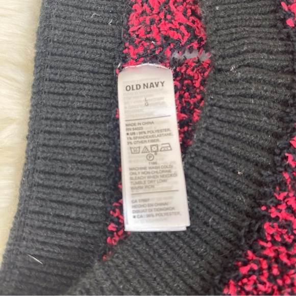 Old Navy Dog’s Buffalo Plaid Sweater - Picture 3 of 3